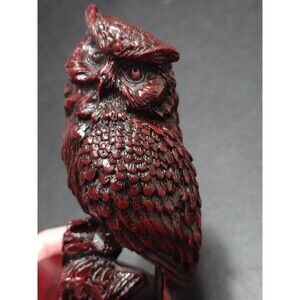Brown owl statue